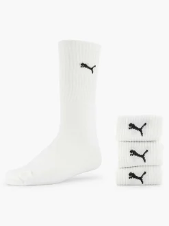 Puma Witte Crew 2 Pak 39-42-Dames Sokken