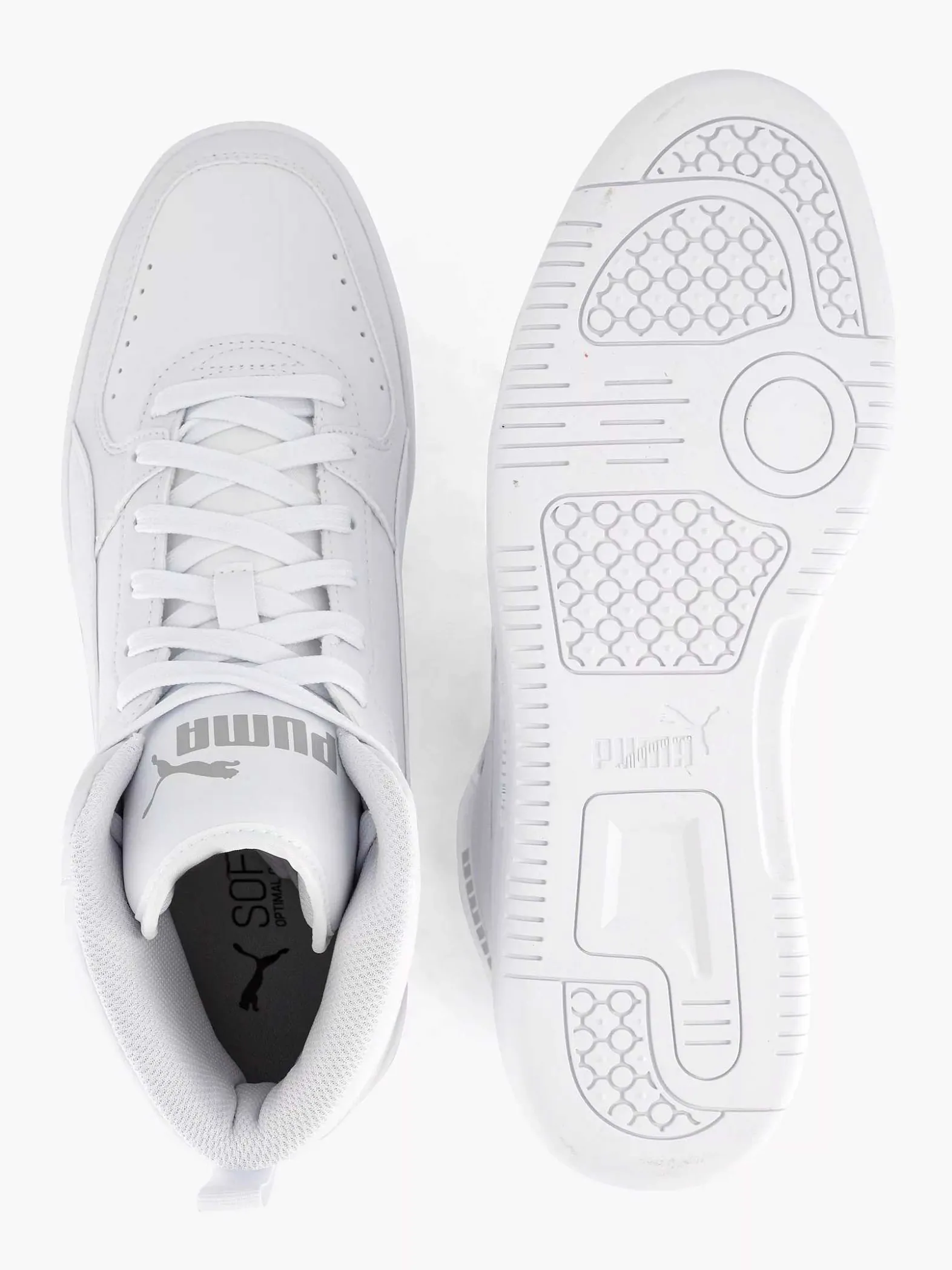 Puma Witte Rebound Joy-Heren Sneakers