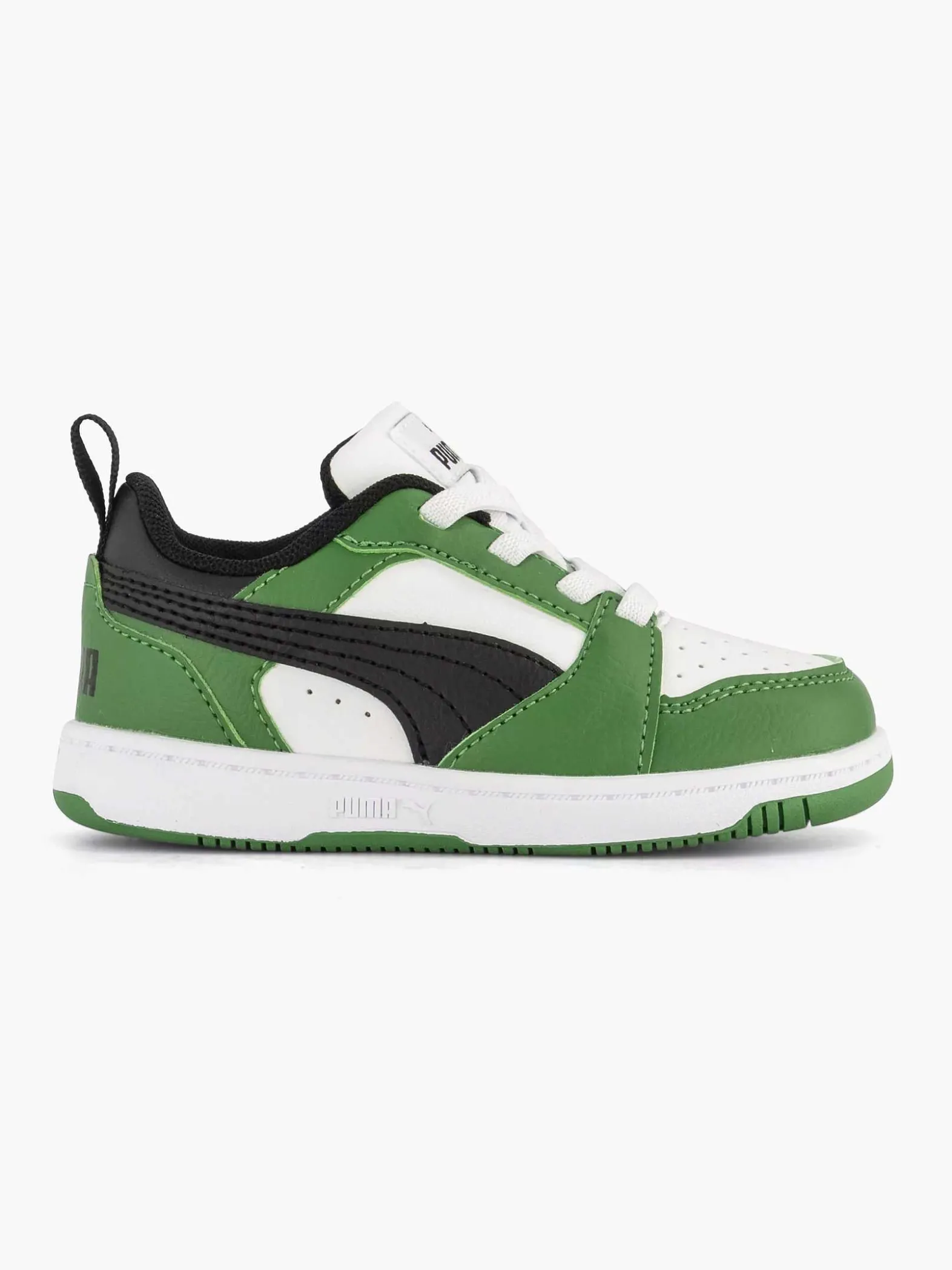 Puma Witte Rebound V6 Lo Ac Inf-Kinderen Jongensschoenen