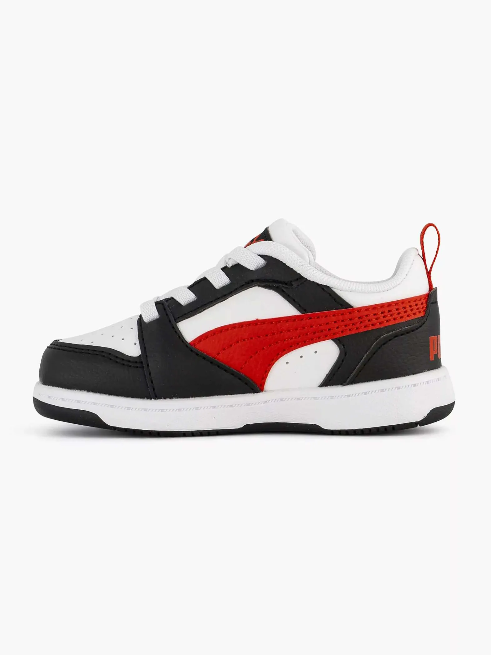 Puma Witte Rebound V6 P Ac Inf-Kinderen Jongensschoenen