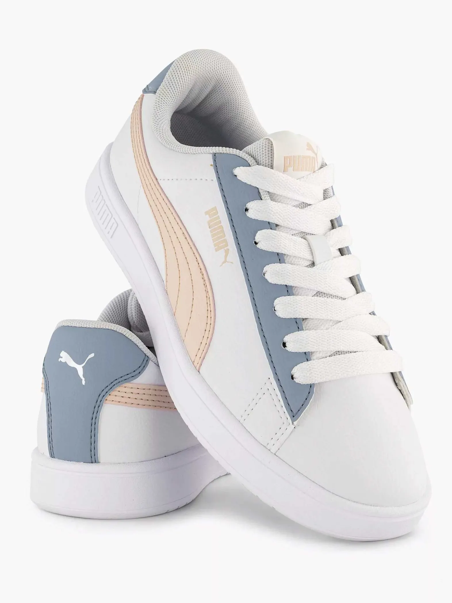 Puma Witte Rickie Classic-Dames Sneakers
