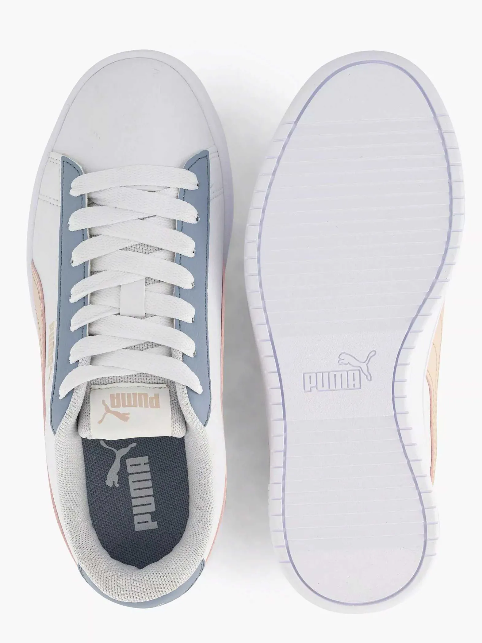Puma Witte Rickie Classic-Dames Sneakers