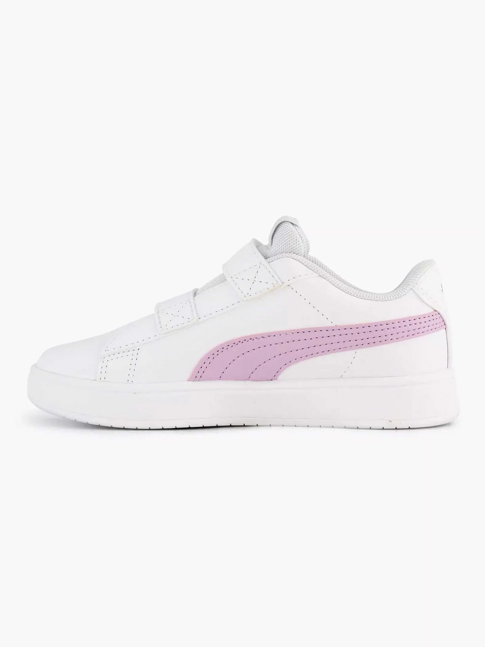 Puma Witte Rickie Classic V Ps-Kinderen Jongensschoenen