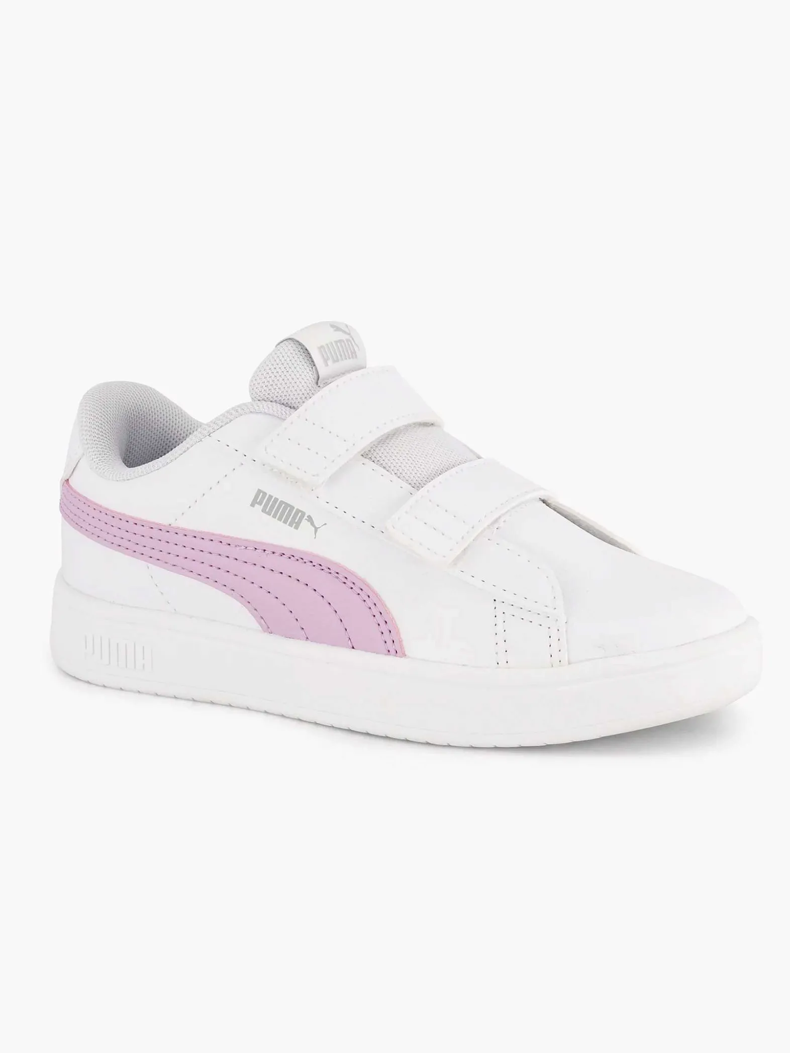 Puma Witte Rickie Classic V Ps-Kinderen Jongensschoenen