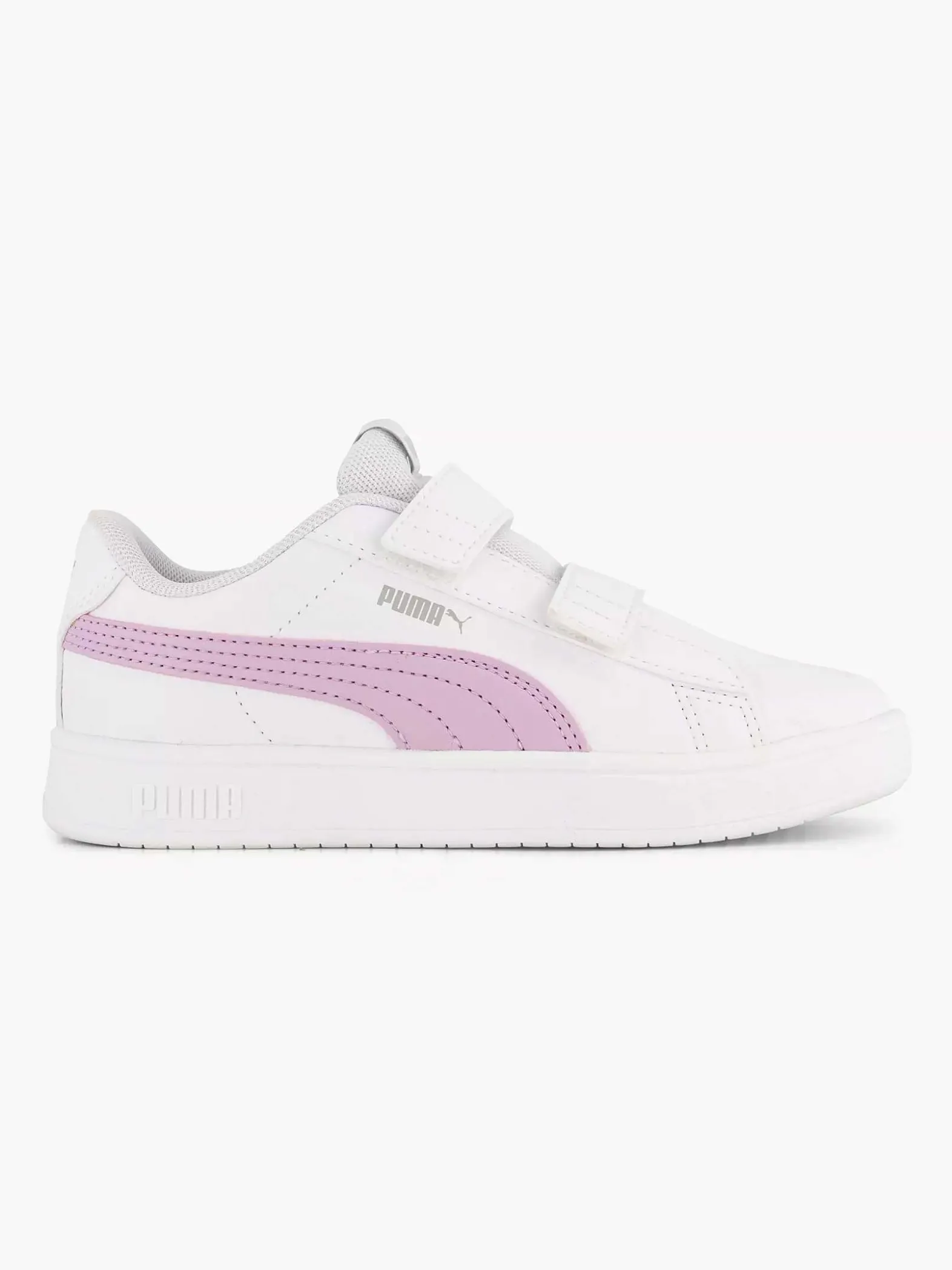 Puma Witte Rickie Classic V Ps-Kinderen Jongensschoenen