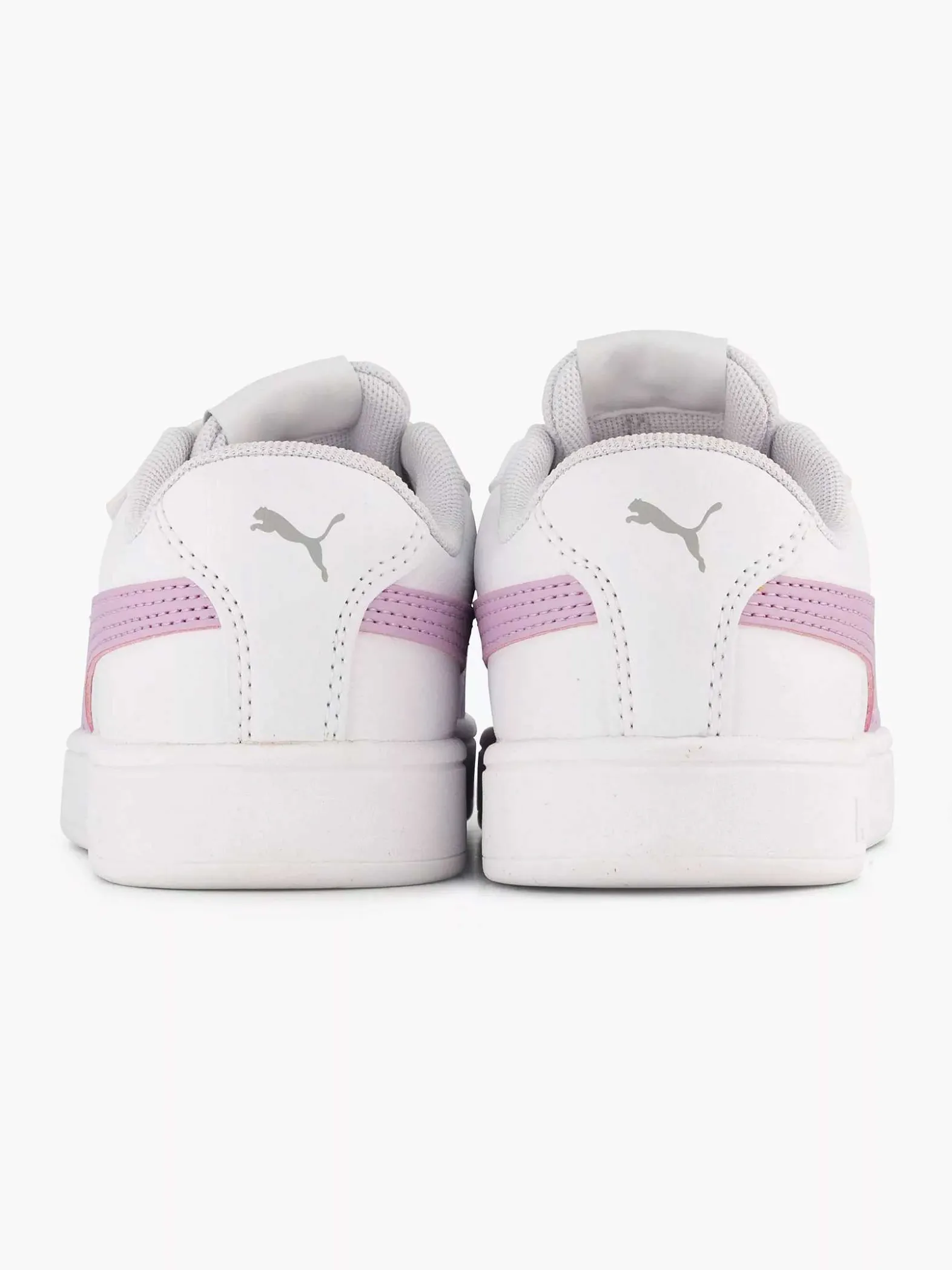 Puma Witte Rickie Classic V Ps-Kinderen Jongensschoenen