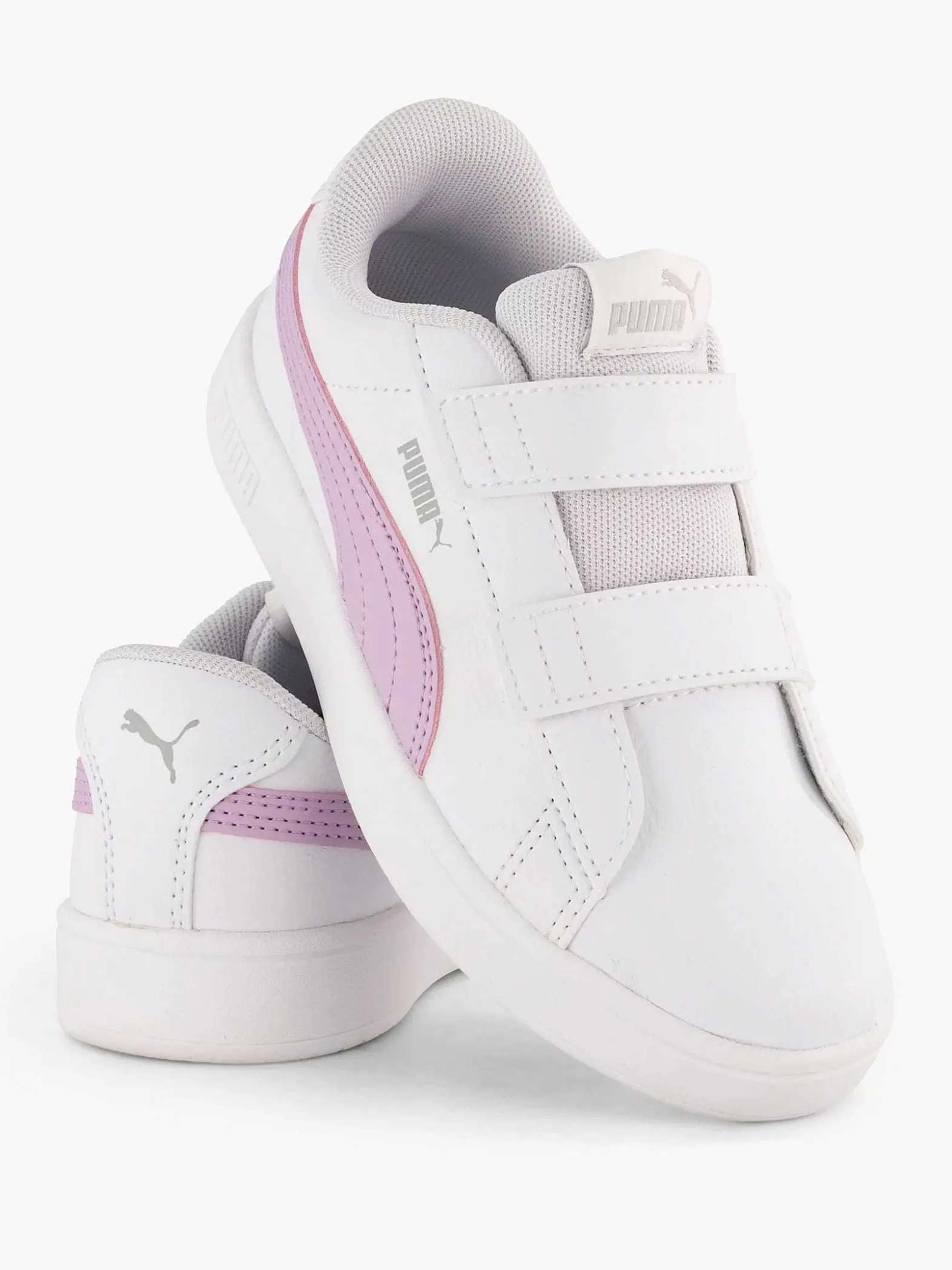 Puma Witte Rickie Classic V Ps-Kinderen Jongensschoenen