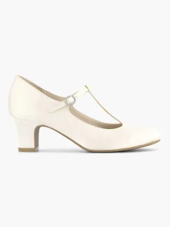 Graceland Witte Pump-Dames Hoge Hakken