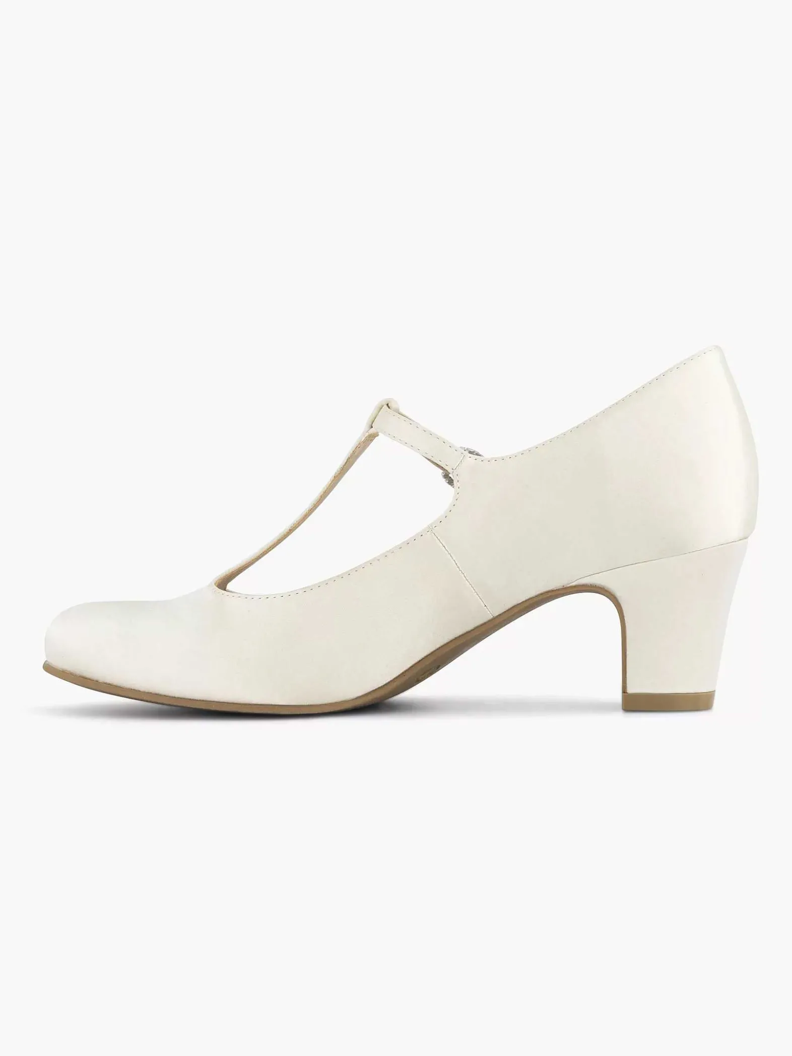 Graceland Witte Pump-Dames Hoge Hakken