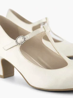 Graceland Witte Pump-Dames Hoge Hakken