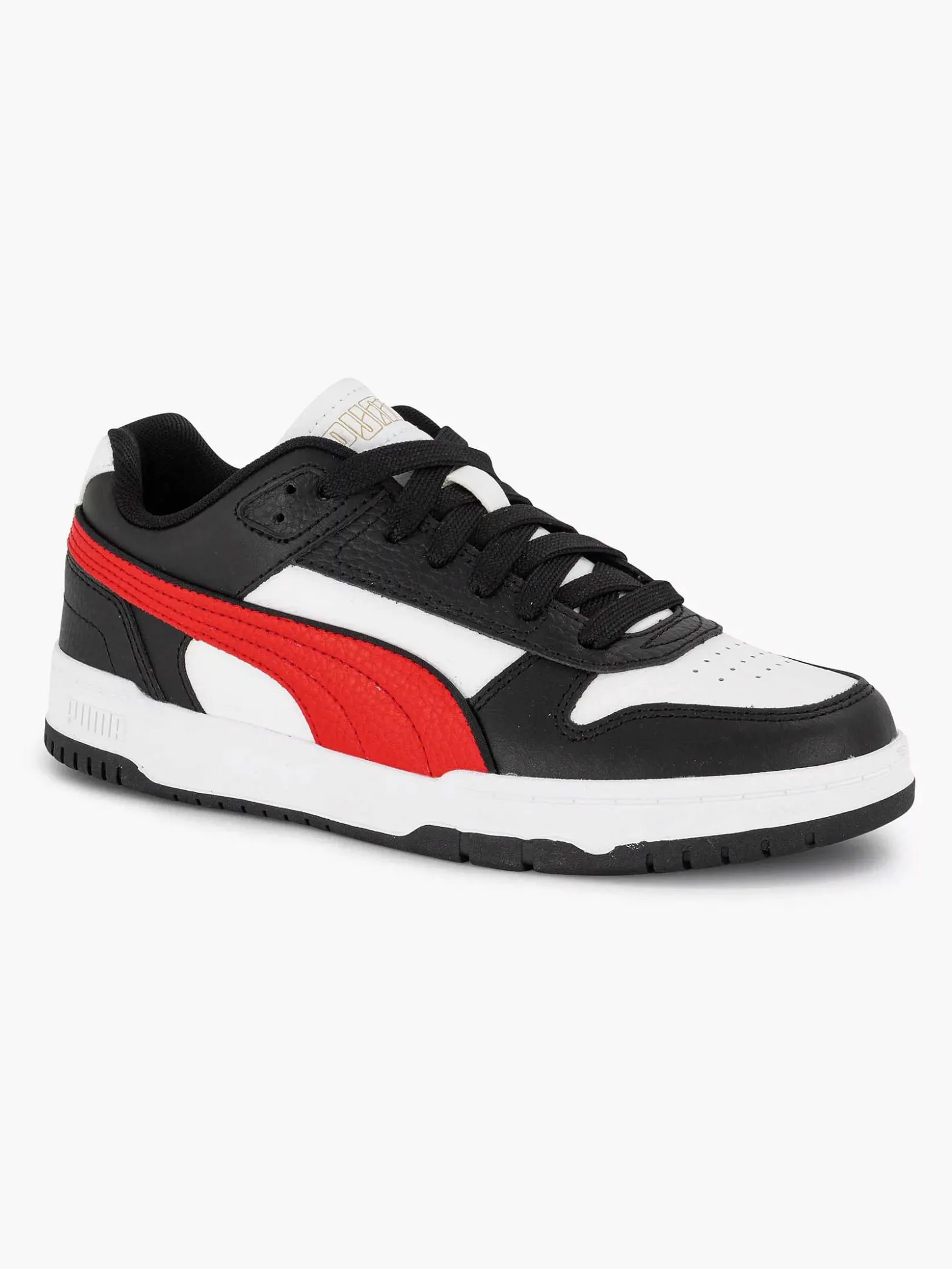Puma Witte Rbd Game Low Jr-Kinderen Jongensschoenen