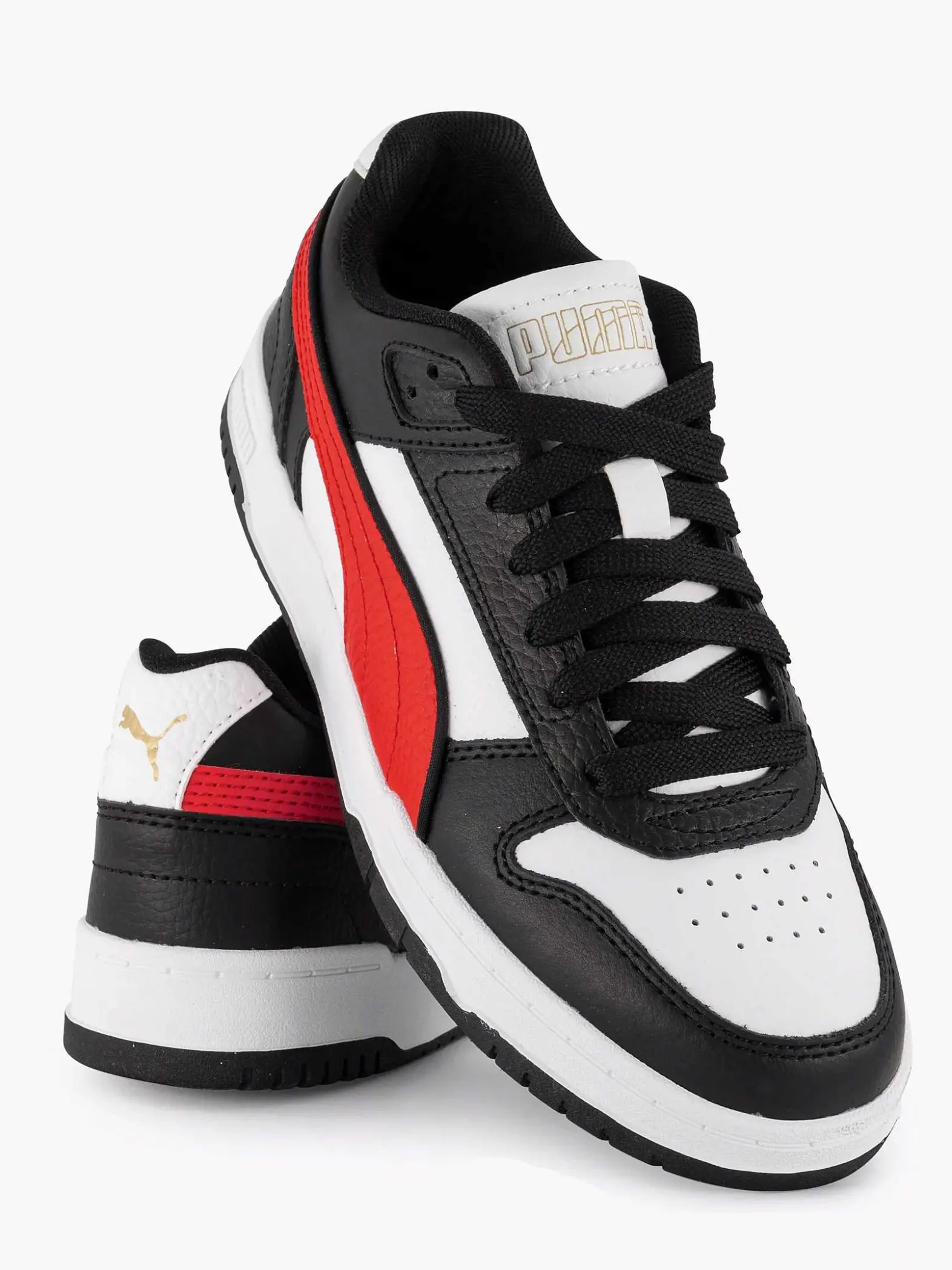 Puma Witte Rbd Game Low Jr-Kinderen Jongensschoenen