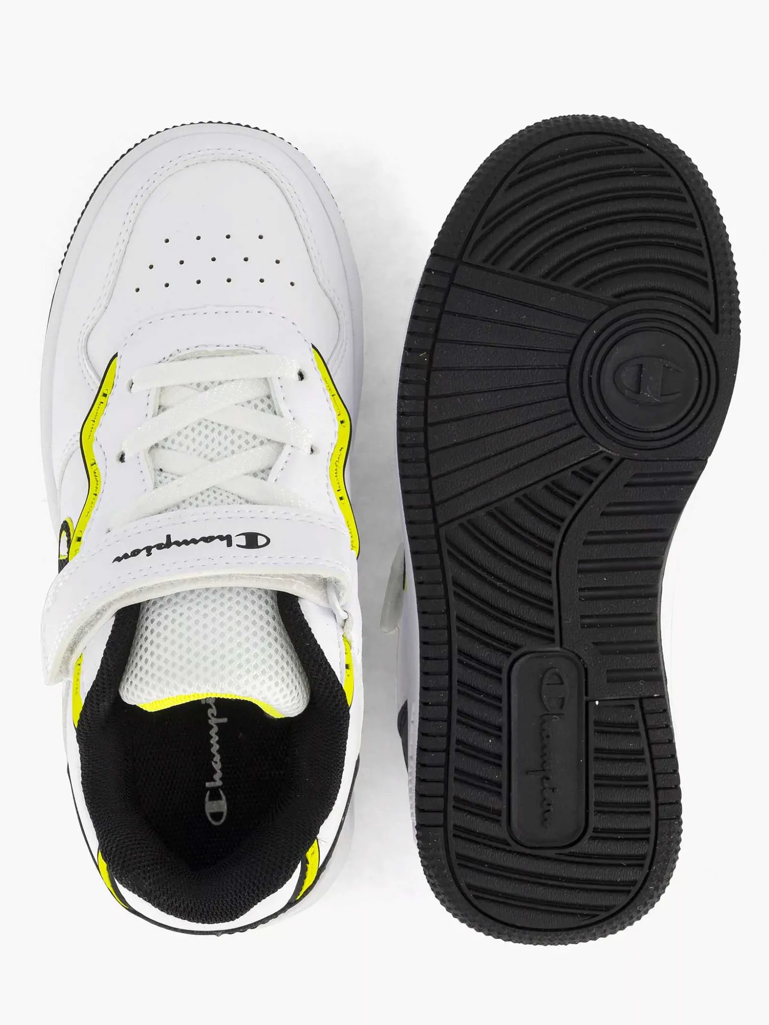 Champion Witte Rebound Alter Low B-Kinderen Jongensschoenen