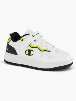 Champion Witte Rebound Alter Low B-Kinderen Jongensschoenen