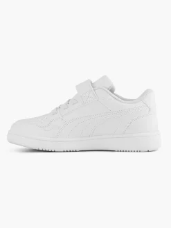 Puma Witte Rebound Lite Ps-Kinderen Jongensschoenen