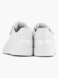 Puma Witte Rebound Lite Ps-Kinderen Jongensschoenen