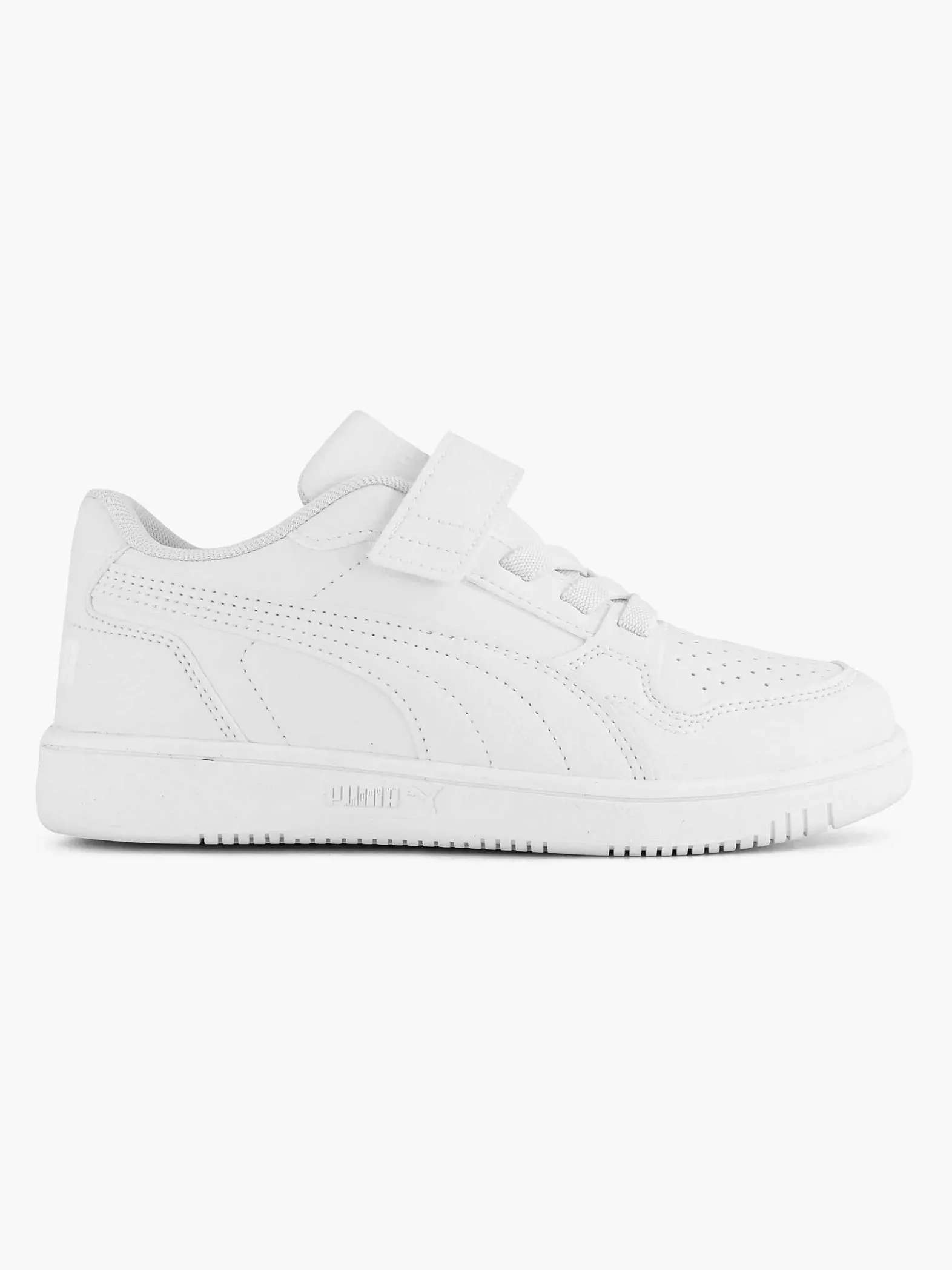 Puma Witte Rebound Lite Ps-Kinderen Jongensschoenen