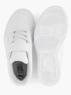 Puma Witte Rebound Lite Ps-Kinderen Jongensschoenen