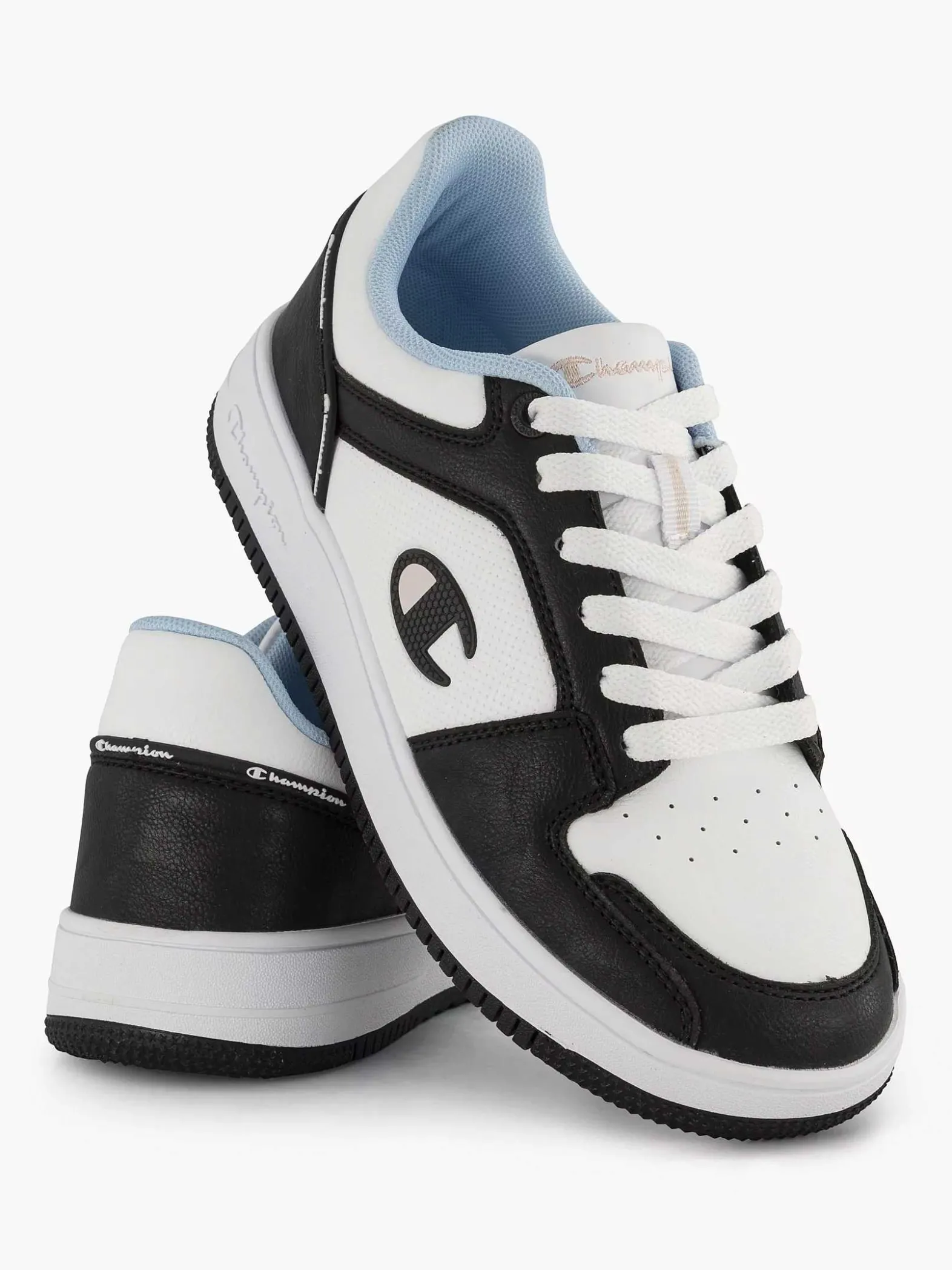 Champion Witte Rebound 2.0 Low-Dames Sneakers