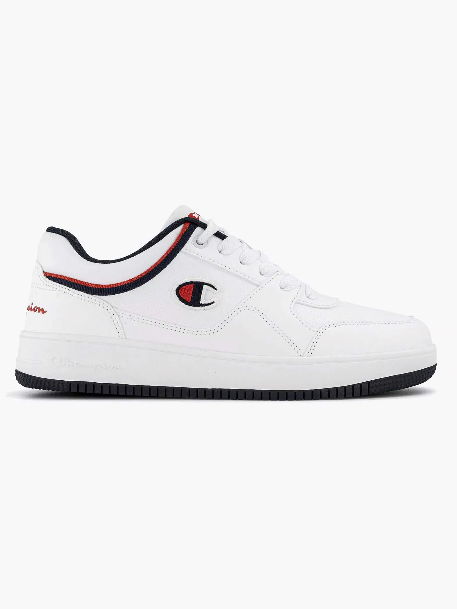Champion Witte Rebound Low-Heren Sneakers