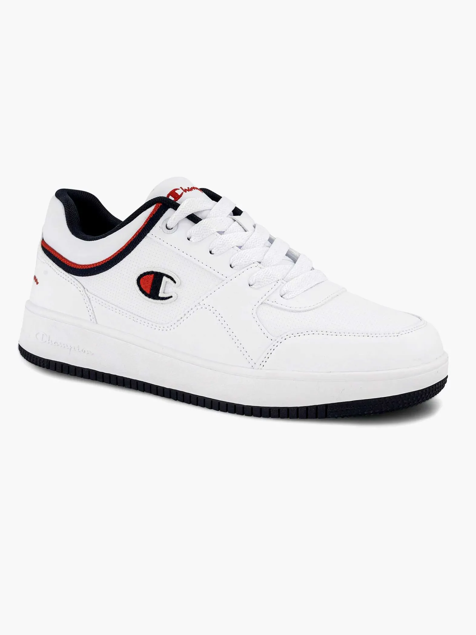 Champion Witte Rebound Low-Heren Sneakers