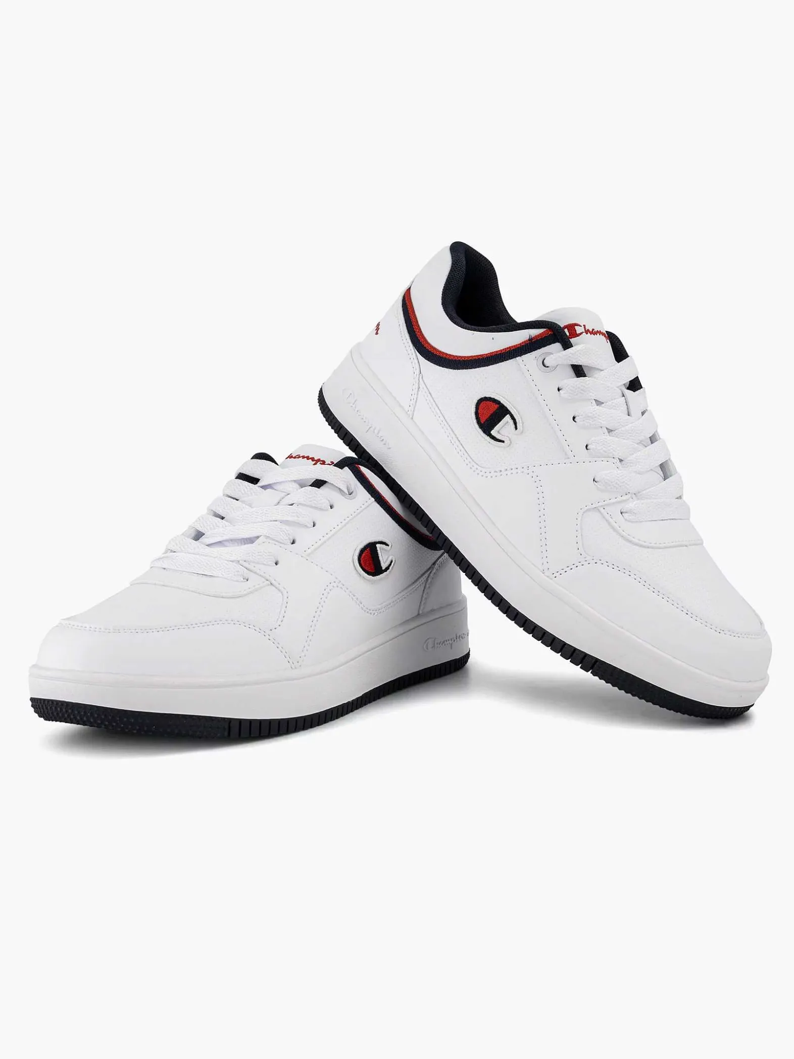Champion Witte Rebound Low-Heren Sneakers