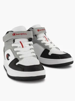 Champion Witte Rebound 2.0 Mid B-Kinderen Jongensschoenen