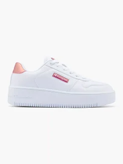 Champion Witte Rebound Platform Sparkle-Dames Sneakers