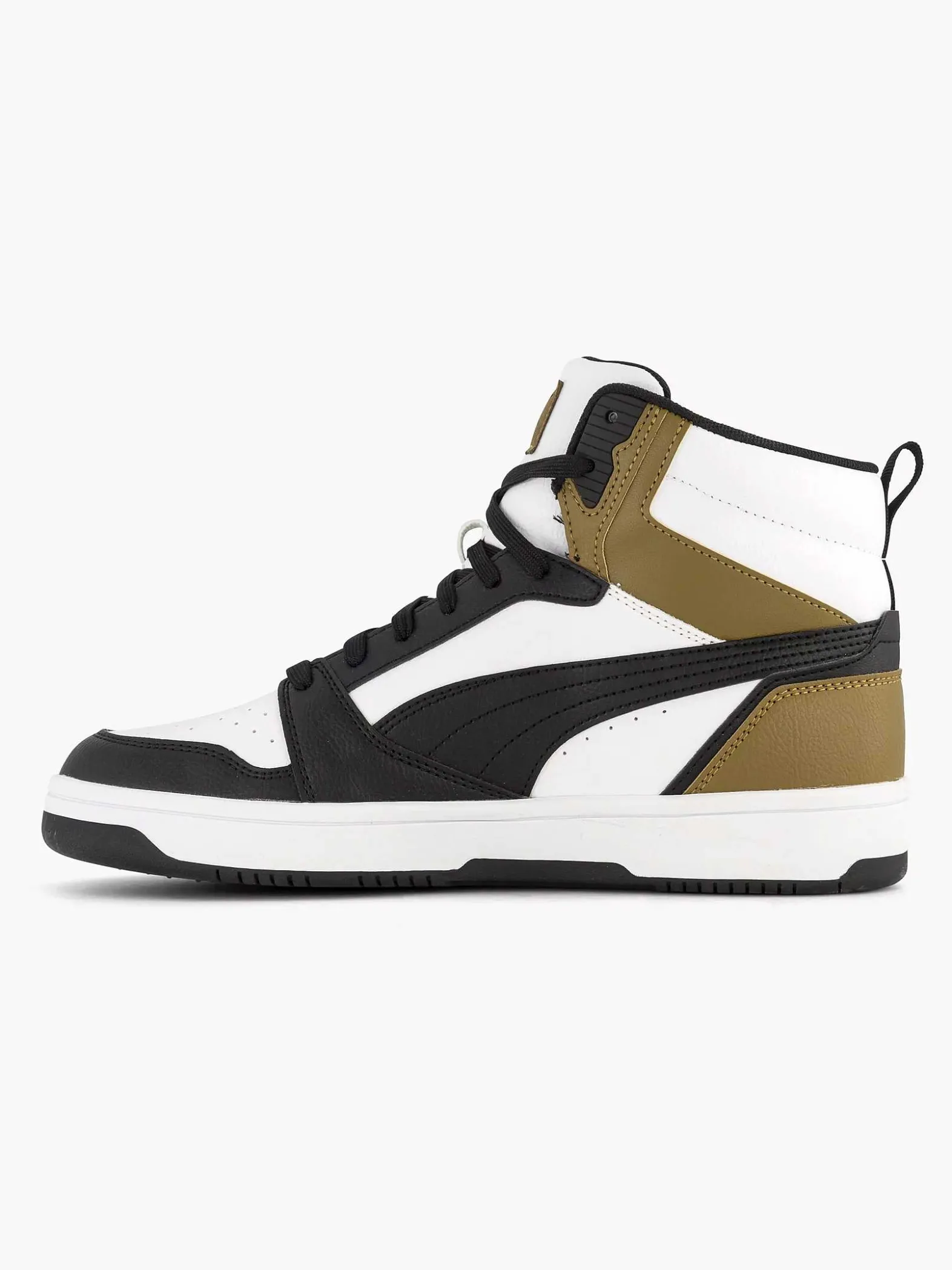 Puma Witte Rebound V6-Heren Sneakers