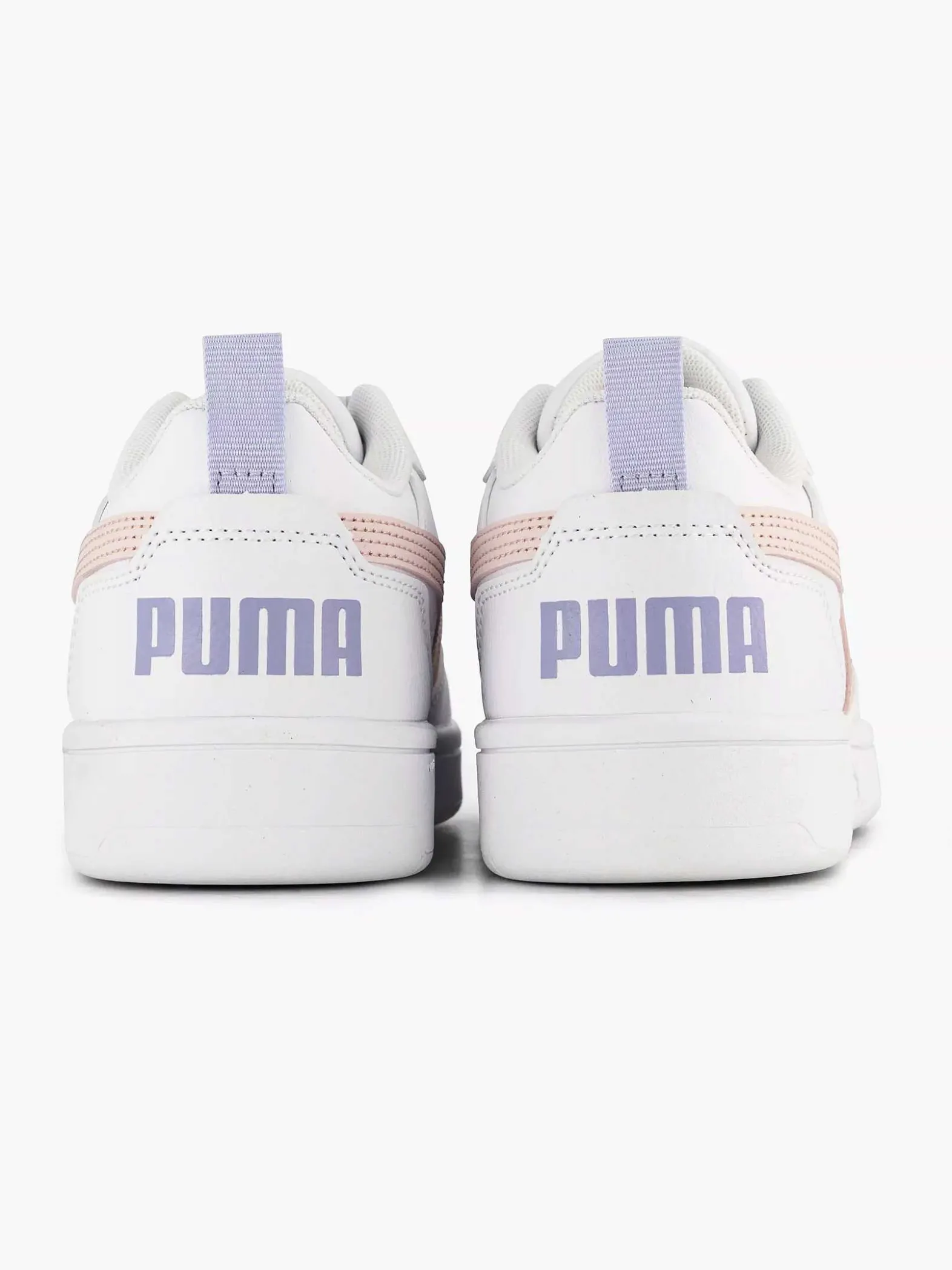 Puma Witte Rebound V6 Low-Dames Sneakers