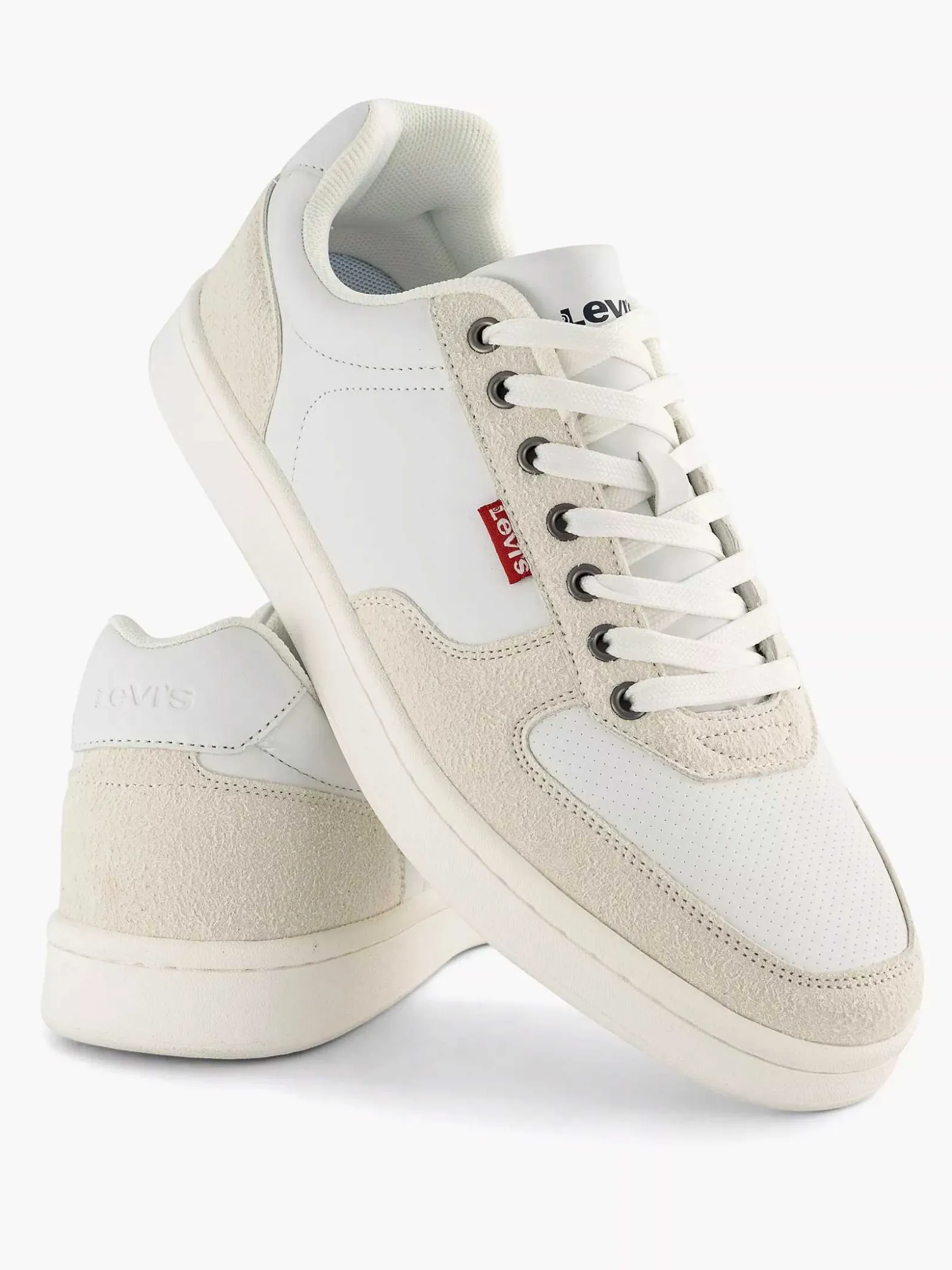 Levis Witte Reece-Heren Sneakers