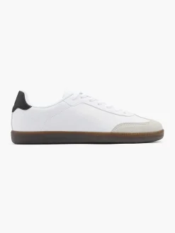 Graceland Witte Retro Sneaker-Dames Sneakers