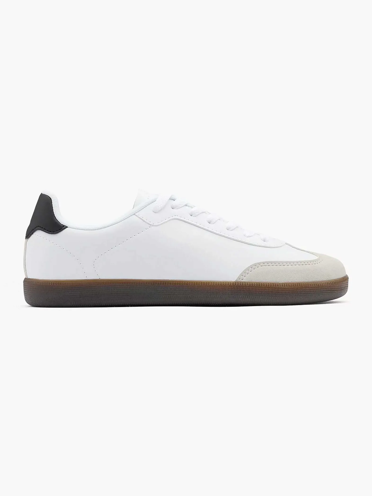 Graceland Witte Retro Sneaker-Dames Sneakers
