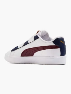 Puma Witte Rickie Classic-Kinderen Jongensschoenen