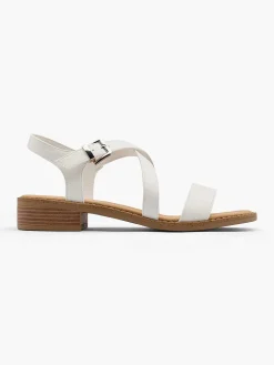 Graceland Witte Sandaal-Dames Sandalen