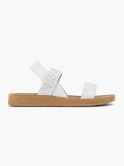 Graceland Witte Sandaal-Dames Sandalen