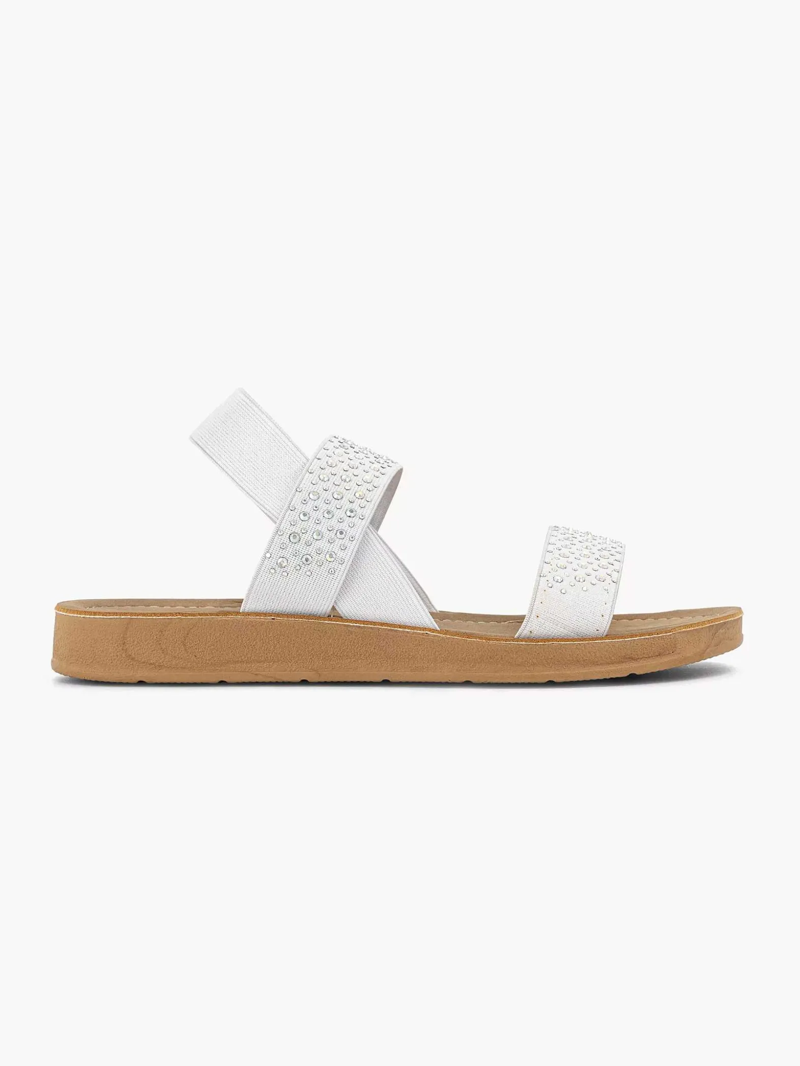 Graceland Witte Sandaal-Dames Sandalen