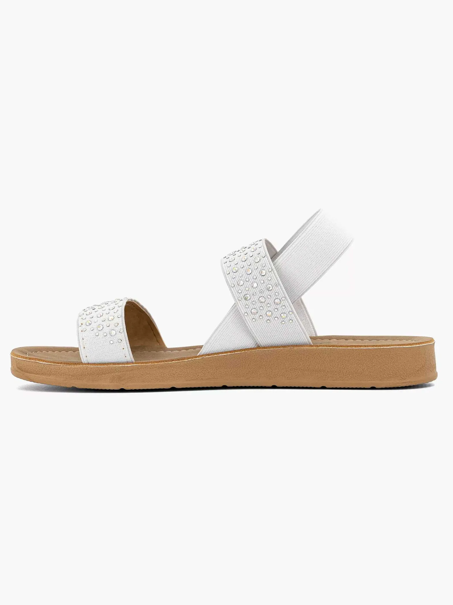 Graceland Witte Sandaal-Dames Sandalen