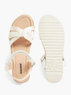 Graceland Witte Sandaal-Kinderen Babyschoenen