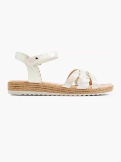Graceland Witte Sandaal-Kinderen Babyschoenen
