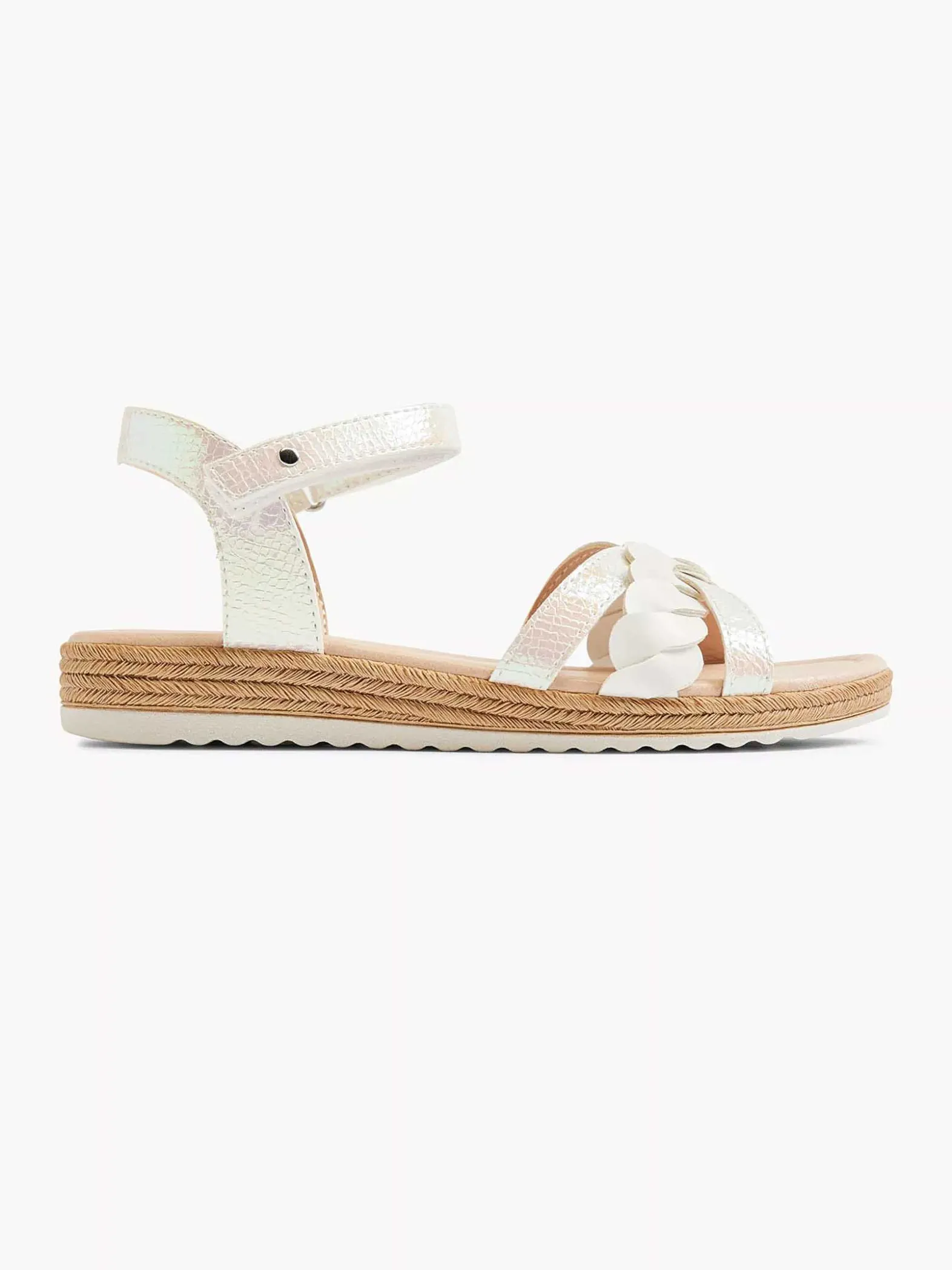 Graceland Witte Sandaal-Kinderen Babyschoenen