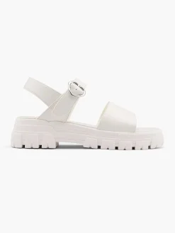 Oxmox Witte Sandaal-Kinderen Babyschoenen