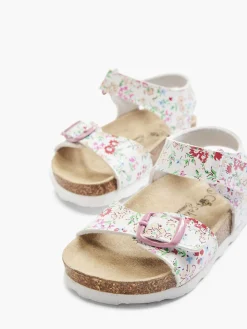 Cupcake Couture Witte Sandaal Bloemen-Kinderen Jongensschoenen