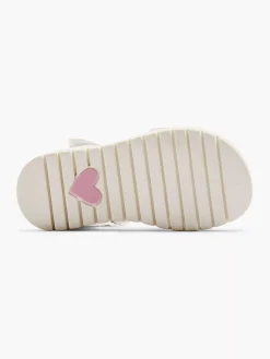 Cupcake Couture Witte Sandaal Hartje-Kinderen Jongensschoenen