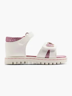 Cupcake Couture Witte Sandaal Hartje-Kinderen Jongensschoenen