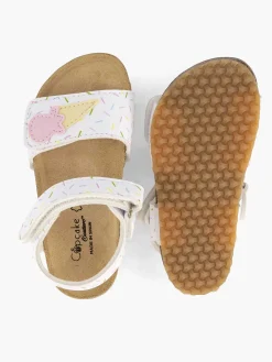 Cupcake Couture Witte Sandaal Ijsje-Kinderen Jongensschoenen