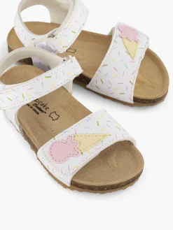 Cupcake Couture Witte Sandaal Ijsje-Kinderen Jongensschoenen