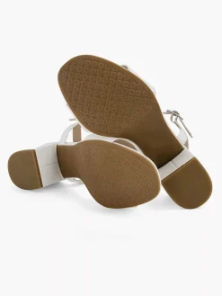 Graceland Witte Sandalette-Dames Sandalen