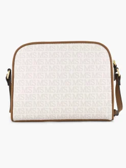 Michael Shannon Witte Schoudertas Print-Dames Online Exclusive Accessoires