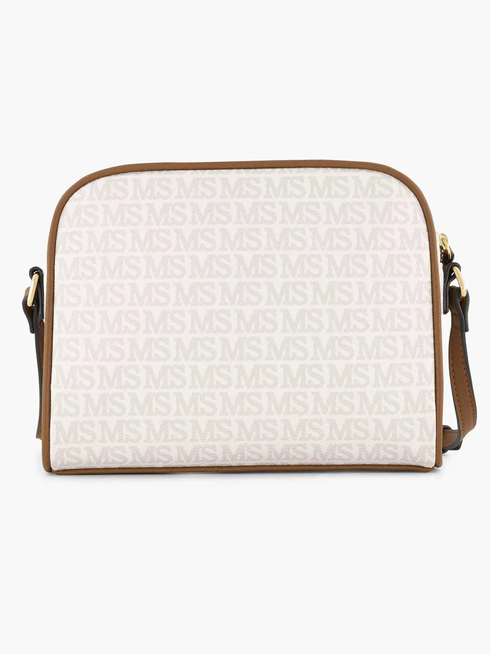 Michael Shannon Witte Schoudertas Print-Dames Online Exclusive Accessoires